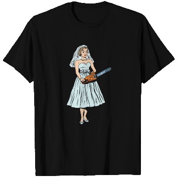 Discover Chainsaw Bride Chainsaw Vintage T Shirts