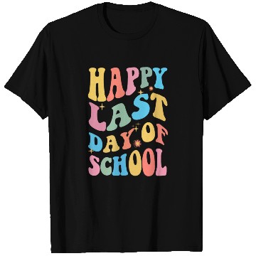 Discover Groovy Happy Last Day of School Teacher Student T Shirts