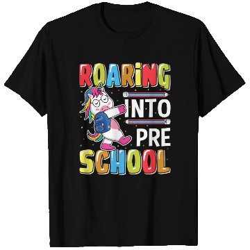 Discover Roaring Into Preschool Back To School T Shirts