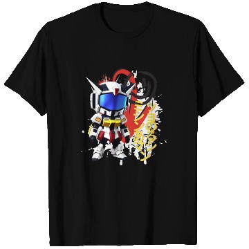 Discover Chibi Mecha: A Cute Cyberpunk Design 8 T Shirts