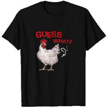 Discover Funny Guess What Chicken Butt Farmer Chicken Buffs T Shirts