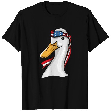 Discover Duck Patriotic USA 1 T Shirts