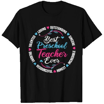 Discover Best Preschool Teacher Ever T Shirts