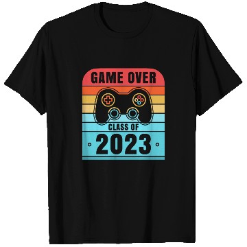 Discover Game Over Class Of 2023 T Shirts Students Funny 2023
