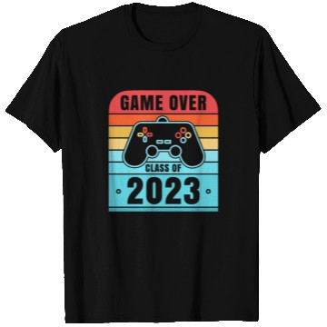 Discover Game Over Class of 2023 Video Games Vintage T Shirts