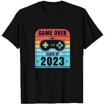Discover Game Over Class Of 2023 T Shirts Students Funny