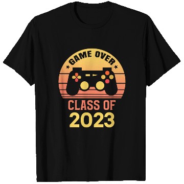 Discover Game Over Class of 2023 Graduation Decorations T Shirts