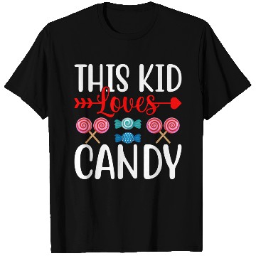 Discover This Kid Loves Candy 1 T Shirts