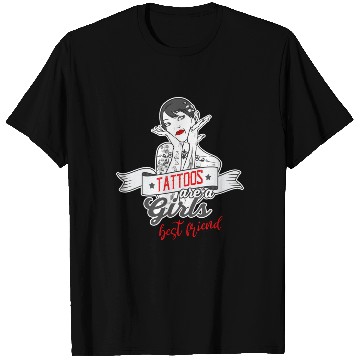 Discover Tattoos Are A Girls Best Friend T Shirts