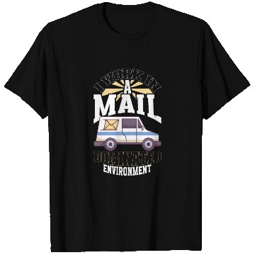 Discover Postal Worker Mail Lady Mail Carrier Postal T Shirts