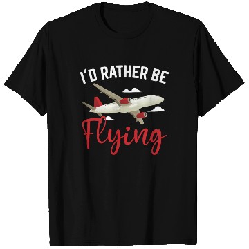 Discover Airplane Plane Pilot Aviator Sky Flight Instructor T Shirts