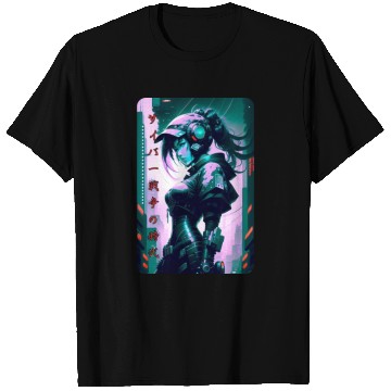 Discover Neon Nights: A Cyberpunk Design 6 T Shirts