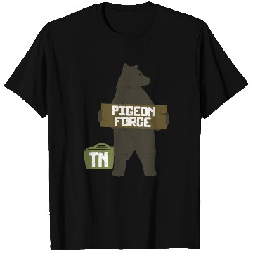 Discover Pigeon Forge Tennessee Great Smoky Mountains Bear T Shirts