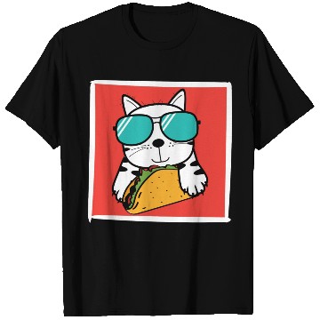 Discover Cool Cat Taco Lover T Shirts