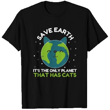 Discover World Earth Day Anniversary Cat Lover T Shirts