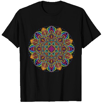 Discover pattern Mandala flowers , T Shirts T Shirts