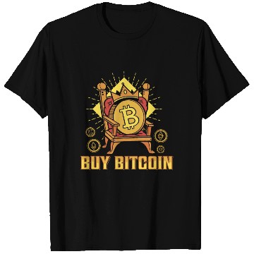 Discover Buy Bitcoin funny T Shirts