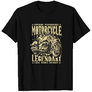 Discover Superior performance motorcycle legendary T Shirts