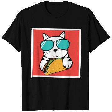 Discover Cool Cat Taco Lover T Shirts