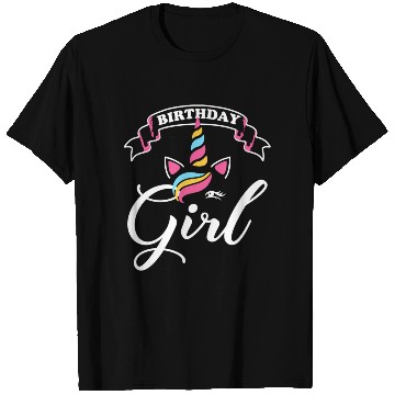 Discover Rainbow Unicorn Happy Party T Shirts