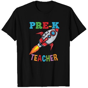 Discover Space Pre K Teacher Preschool Back To School T Shirts