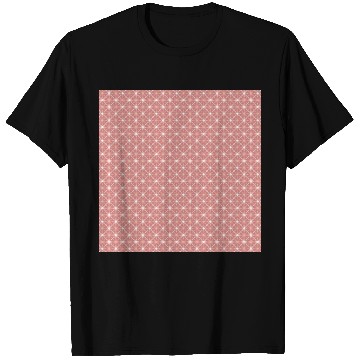 Discover Stars Red Retro Pattern T Shirts