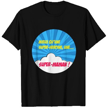 Discover Super-mom super-hero. Best mom Mother's day Comics T Shirts