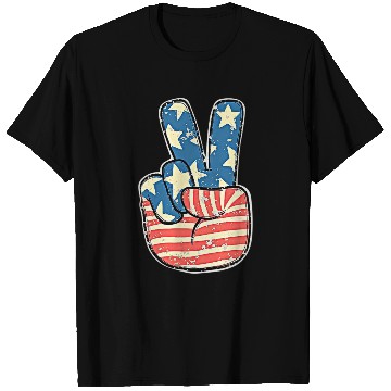 Discover Retro USA 4th of July T Shirts