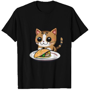 Discover Cute Cat and Taco: A Playful Combination for Your T Shirts