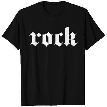 Discover rock gothic typography T Shirts