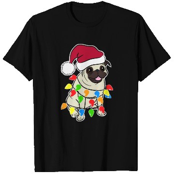 Discover Pug Santa Pug T Shirts