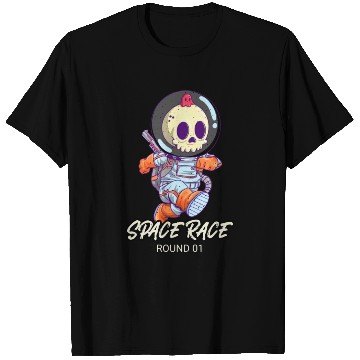 Discover Skeleton Alien Race T Shirts