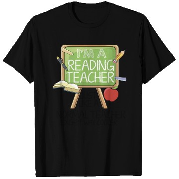 Discover Reading Teacher T Shirts