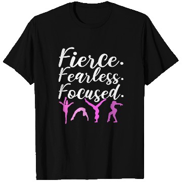 Discover Fearless Gymnast Gymnastic Teacher T Shirts
