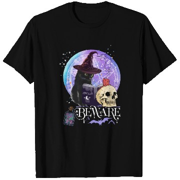Discover Magic Witch Tarot cards Beware potion witchy hat T Shirts