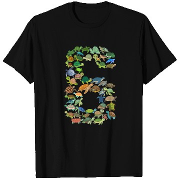 Discover 6th Birthday Sea Turtle Tortoise Theme 6 Year Old T Shirts