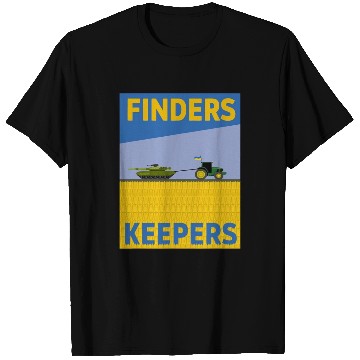 Discover Funny Farmer Tractor Ukraine Flag Support Finders\ T Shirts
