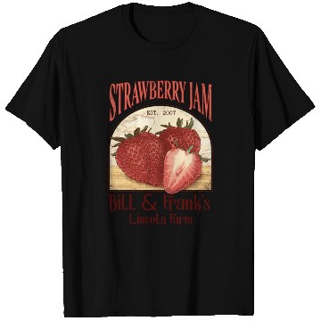 Discover Bill and Frank Strawberry Jam The last of us T Shirts