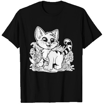Discover Cat Kitten Feline Meow T Shirts