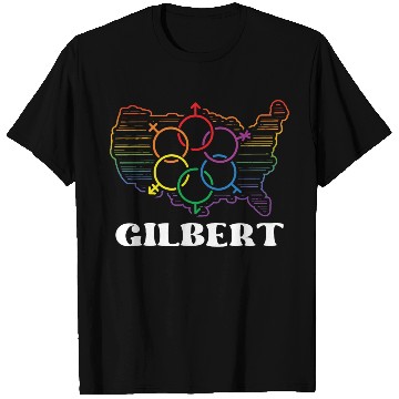 Discover Gilbert Pride Month Pride Flag LGBT Community LGBT T Shirts