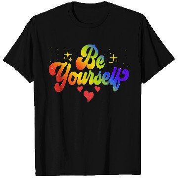 Discover Gay Pride Be Yourself Pride Month Rainbow T Shirts