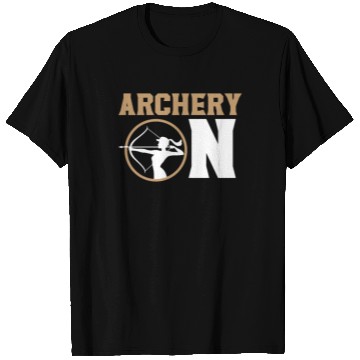 Discover Archery On Bow Hunter Archer Target Arrow Bowman T Shirts