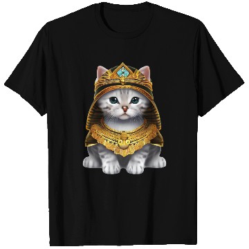 Discover Egyptian pharaoh cat T Shirts