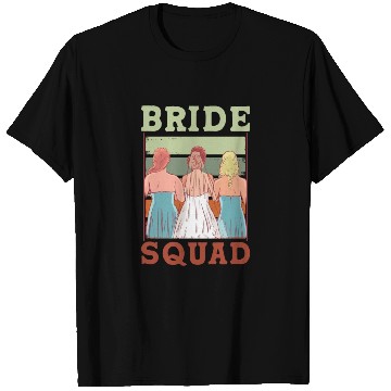 Discover Bride Squad Bachelorette Party Wedding Cute T Shirts