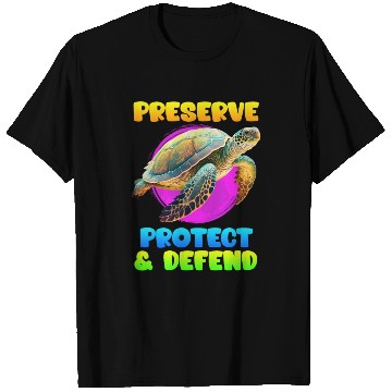 Discover Save Nature protected species Environment T Shirts