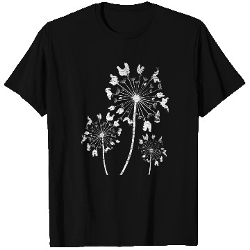 Discover Chicken Farmer Dandelion Chicken T Shirts