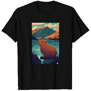 Discover Capybara Nature Capibara T Shirts