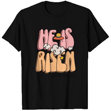 Discover He Is Risen Modern Christian Easter T Shirts