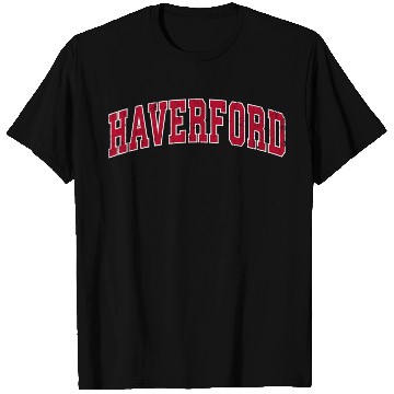 Discover Haverford Pennsylvania Pa Sports Red T Shirts