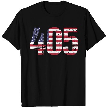 Discover 405 Oklahoma Area Code T Shirts